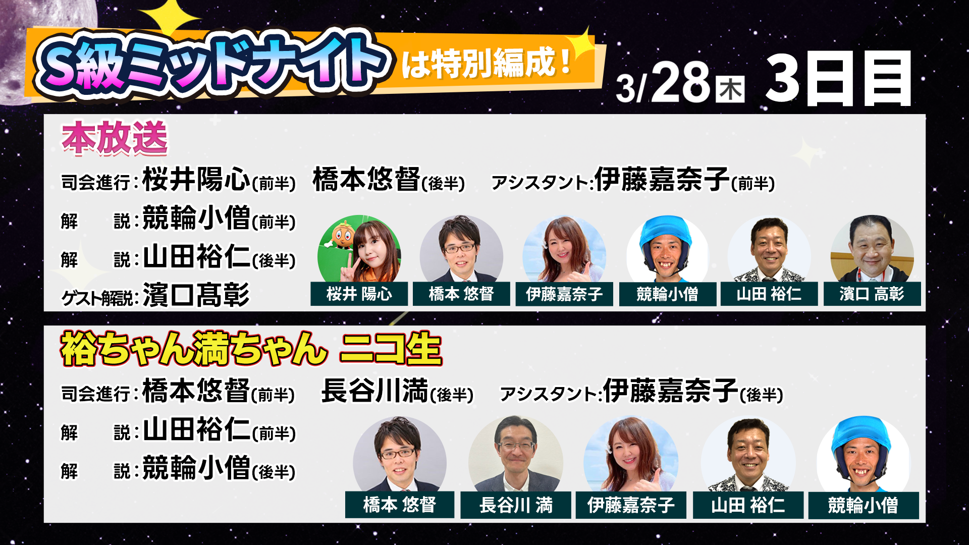 出演者3日目